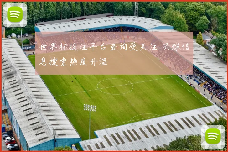 世界杯投注平台查询受关注 买球信息搜索热度升温